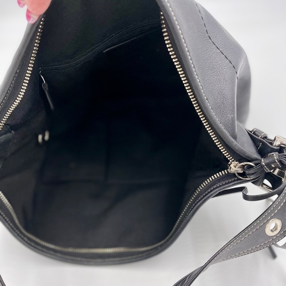 COACH Vintage black soft leather purse - Picture 6 of 7